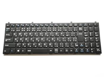 【中古】[IDVL]Clevo W25 W76 W86CU W150 W170HN W250 W253 W255 W270 W765TH キーボード 日本語配列 ノートPC用 枠あり