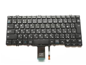 【中古】[IDVL]Dell Latitude 13 5000 5300 5310 2-in-1、13 7000 7300 P99G キーボード 日本語配列 ノートPC用 バックライト搭載(2)