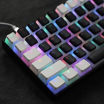 樂天商城 - 【中古】YMDK 117 PBT ダブルショット ダブルショット シャイン ANSI ISO OEM プロファイル プディング キーキャップ シールドレジェンド MX メカニカル