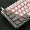 【中古】YMDK 128 PBT ダブルショット シャイン スルー ANSI ISO OEM プロファイル プリンキーキャップ キーキャップ 密封レジェンド MX メカニカルキー(2)