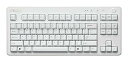 【中古】REALFORCE R3 キーボード ハイブリッド テンキーレス 45g 英語配列 ホワイト R3HD21