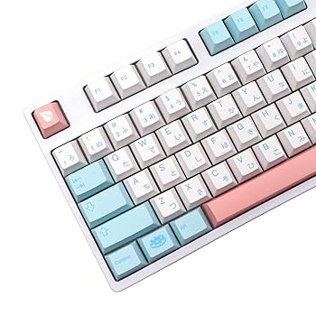 【中古】【未使用】JSJT カスタムキーキャップ 135キー ノエルテーマ キーキャップセット PBT 日本語キーキャップ 昇華型 チェリープロファイルキーキャ...