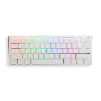 【中古】Ducky One 3 Mini ピュアホワイト 60%ホットスワップ RGB メカニカルキーボード (チェリーMXレッド) 【中古】Ducky One 3 Mini ピュアホワイト 60%ホットスワップ RGB メカニカルキーボード (チェリーMXレッド)