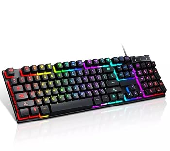 【中古】LEDバックライト付きゲーミングキーボード 【中古】LEDバックライト付きゲーミングキーボード