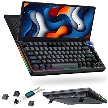 【中古】Kwumsy K3 タッチスクリーンゲーミングメカニカルキーボード - 82キー ポータブル USB 有線 RGB LED バックライト Nキー コンパクトキーボード 1 【中古】Kwumsy K3 タッチスクリーンゲーミングメカニカルキーボード - 82キー ポータブル USB 有線 RGB LED バックライト Nキー コンパクトキーボード 1