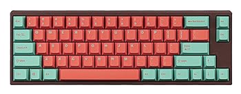 【中古】Leopold x MK FC660M Vapor 65% ダブルショット PBT メカニカルキーボード (チェリーMXブルー)