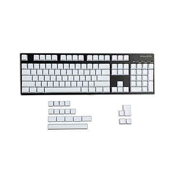 【中古】123 厚手 PBT ANSI ISO ブランクキーキャップ OEMプロファイル 108 104 96 87 61 68 NJ80 GMMK 84 KBD75 KBD67 XD64 GK64 (キーキャップのみ)