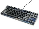 【中古】FILCO Majestouch LumiS「漆/銀河(金)」茶軸 テンキーレス 英語配列 US ASCII PBT2色成形2トーンキーキャップ搭載 有線キーボード LumiS配色(2)