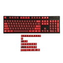 【中古】136キー Jamon Cherry Profile ファイブサイドダイサブキーキャップ PBT キーキャップ TKL 61 64 68 75 87 96 104 108 Keychron MXキーボード用