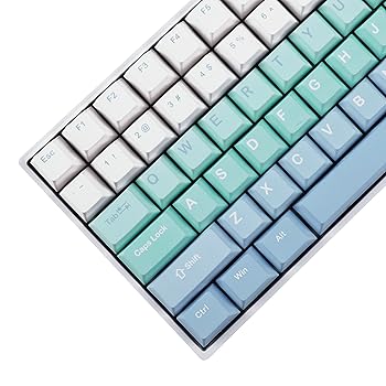 【中古】【未使用】127 5面グラデーション染料サブキーキャップ PBT チェリープロファイルキーキャップ..