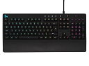 【中古】unband Logitech G213 Prodigy ゲーミング キーボード LIGHTSYNC RGB バックライト キー こぼれ防止 カスタマイズ可能なキー 専用マルチメディア