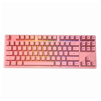 【中古】unband メカニカルキーボード 87キー 2色インジェクション 緑軸 RGBバックライト USB 有線キーボード 人間工学 オフィスでもゲームでも使える (C 【中古】unband メカニカルキーボード 87キー 2色インジェクション 緑軸 RGBバックライト USB 有線キーボード 人間工学 オフィスでもゲームでも使える (C