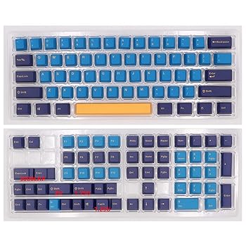 【中古】【未使用】unband デュアルカラー 123 キー ダブル ショット PBT キーキャップ セット OEM プロファイル ゲームプレーヤー メカニカル ゲーミング キーボー