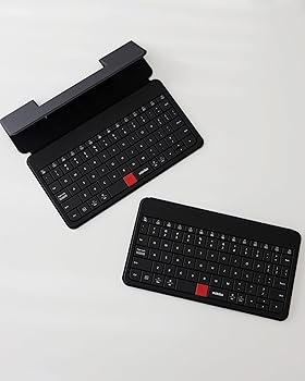【中古】第2世代 MOKIBO モキボフュージョンユニバーサル Bluetoothキーボード トラックパッド付属型