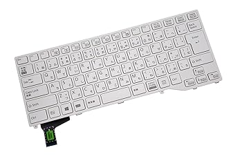 【中古】E-ZeeGaa日本語キーボード適用する富士通 Fujitsu Lifebook LH35/C2 LH55/C2 FMVL35C2W Japanese JP JA CP759749-01 FJM16J50J03D852 日本語キー