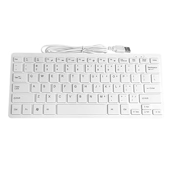 ~15 inches - 【中古】【未使用】スリム マルチメディア USB 有線外付けキーボード ノートブック ラップトップ PC コンピュータ g502