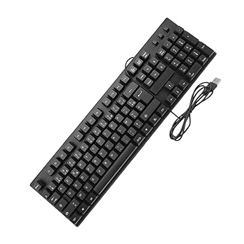 【中古】ORFOFE キーボード パソコン キーボード 仕事 キーボード ラップトップ キーボード ゲーム キ..