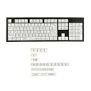 【中古】【未使用】厚さ1.6mm ホワイト グラフィティ MDA プロファイル染料 サブキーキャップ 人間工学 PBT キーキャップセット TKL 61 64 ...