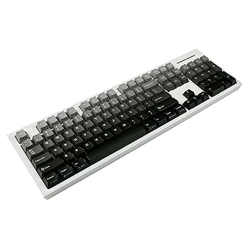 【中古】127厚 PBT ANSI ISO CO2 刻印 Macカスタムキーキャップ グラデーション OEMプロファイル 108 104 96 87 84 61 68 GMMK KBD75 KBD67 GK64用 (ポー