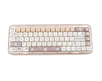 【中古】ZMX MOA プロファイルキーキャップセット PBT 昇華型 キュート カスタム キーキャップ 140キー フルサイズ セット Gateron Kailh Cherry MX Swit