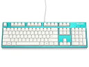 【中古】FILCO Majestouch 2 HAKUA 漆花浅葱 フルサイズ 英語配列 静音赤軸 104キー 有線接続 USB PS2 ホワイト CHERRY...
