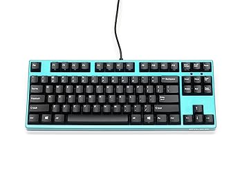 【中古】【未使用】FILCO Majestouch 3 Tenkeyless 漆花浅葱 テンキーレス 英語配列 青軸 87キー 有線..