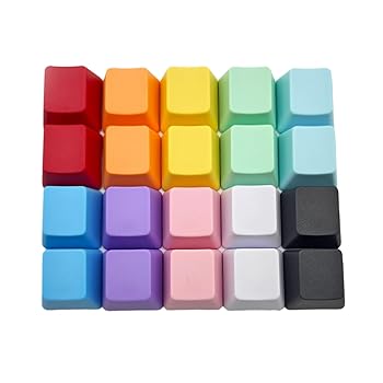 【中古】Elacgap OEMプロファイルブランクキーキャップ PBT レインボー ミックスカラー 1U R4 キーキャップ MXスイッチ用 メカニカルキーボード(ミックス 【中古】Elacgap OEMプロファイルブランクキーキャップ PBT レインボー ミックスカラー 1U R4 キーキャップ MXスイッチ用 メカニカルキーボード(ミックス