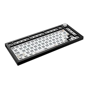 【中古】KARFRI 次回 75/NT75 82keys ガスケット 3/5ピン ホットスワップガスケット メカニカルキーボード DIYキット 75% コンパクトレイアウト カスタマ