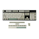 【中古】【未使用】YMDK MA プロファイル 132キー 染料 サブ 9009 レトロ PBT 韓国キーキャップ MX メカニカルキーボード Filco 104 TKL 61 KBD75 Kira96 YMD96 GK6(2)