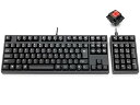 【中古】FILCO Majestouch TKSP オフィスセット 日本語配列 静音赤軸 テンキーレスキーボード テンキーパッド 黒 PBT2色成形キーキャップ...