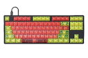 【中古】DROP + MITO KEYSTERINE クリアキーキャップセット R2 【山茶(サイバージャム)】ABSキーキャップ Cherry MXキースイッチ適用 MDX-37123-4