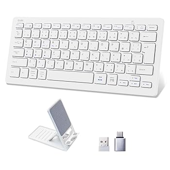 【中古】EWiN キーボード ワイヤレス bluetoothとusb無線両対応 JIS日本語配列 小型 mac android ios Windows多OS対応 ipad iphone タブレット パソコン
