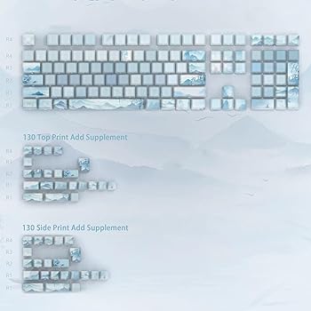 【中古】【未使用】Mechkeeb レイク マウンテン ビュー テーマ チェリープロファイル PBT キーキャップ 5面 昇華型 トッププリント キーキャップ MXメカニカルキー 【中古】【未使用】Mechkeeb レイク マウンテン ビュー テーマ チェリープロファイル PBT キーキャップ 5面 昇華型 トッププリント キーキャップ MXメカニカルキー