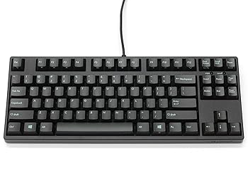 【中古】【未使用】FILCO Majestouch ＋ ASK テンキーレス 英語配列 87キー CHERRY MX 青軸 PBT2色成形..