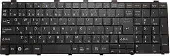 SONY - 【中古】【未使用】(修理交換用)日本語キーボード に適合する富士通LIFEBOOK AH530/1B FMVA531BB AH530/3B FMVA533BB AH530/3A FMVA533AB （ブラック）