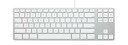 【中古】Matias Wired Aluminum Tenkeyless keyboard for Mac Silver 英語配列 USB シルバー(2)
