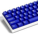 【中古】【未使用】XVX ブルーキーキャップ、ダブルショットPBTキーキャップセット、チェリープロファイル付き、121キー翡翠のようなキーボードキーキャップ、ANSI(2)