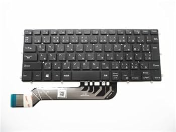 NEC - 【中古】【未使用】ノートPC Dell inspiron 13(5000) 5368 5369 5370 5378 5379, inspiron 13(7000) 7368 7370 7373 7375 7378 7380 2in1用 日本語キーボード