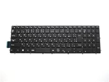 【中古】ノートPC DELL Inspiron 17(3000) 3780 3781 3782 3785 3790 3793, 17(5000) 5765 5767 5770 5775, 17(7000) 7773 7778 7779 2-in-1 用 日本語キ