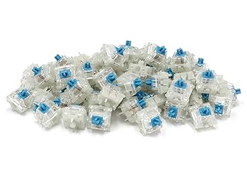 【中古】FILCO CHERRY MX2A RGB 5ピン スイッチ 青軸 70個セット クリア筐体 RGBキーボード用 FKSW70CH/MC-RZ