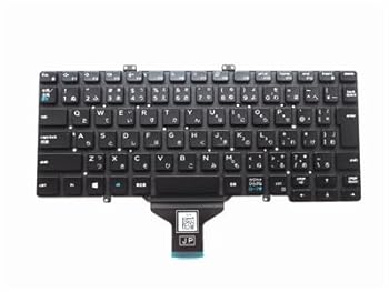 【中古】ノートPC DELL Latitude 14 7000シリーズ 7400 P100G用 日本語キーボード バックライト無