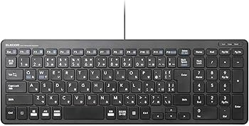 【中古】エレコム キーボード 有線 パンタグラフ コンパクトキーボード ブラック TK-FCP097BK 【中古】エレコム キーボード 有線 パンタグラフ コンパクトキーボード ブラック TK-FCP097BK