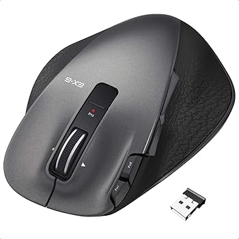 【中古】エレコム ワイヤレスマウス 静音 ULTIMATE LASER 握りの極み Lサイズ 8ボタン+チルト ブラック M-XGL20DLSBK 【中古】エレコム ワイヤレスマウス 静音 ULTIMATE LASER 握りの極み Lサイズ 8ボタン+チルト ブラック M-XGL20DLSBK