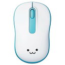 【中古】エレコム ワイヤレスマウス 2.4GHz 光学式 Mサイズ ブルー M-DY11DRBU