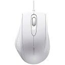 【中古】【未使用】バッファロー BSMRU050WH 有線 3ボタン IR光学式マウス ホワイト(2)