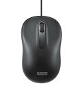 【中古】【未使用】エレコム マウス 有線 Mサイズ 3ボタン 光学式 ブラック M-HC01URBK(2)