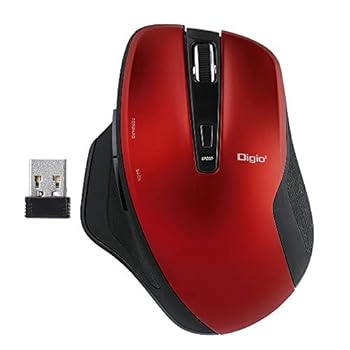 【中古】【未使用】ナカバヤシ(Nakabayashi) Digio2 無線 マウス 静音 5ボタン Blue LED レッド Z8466 【中古】【未使用】ナカバヤシ(Nakabayashi) Digio2 無線 マウス 静音 5ボタン Blue LED レッド Z8466