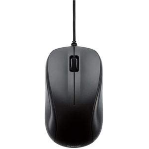 【中古】【未使用】エレコム USB光学式マウス 3ボタンRoHS指令準拠 Mサイズ ブラック M-K6URBK/RS 1セット(10個)