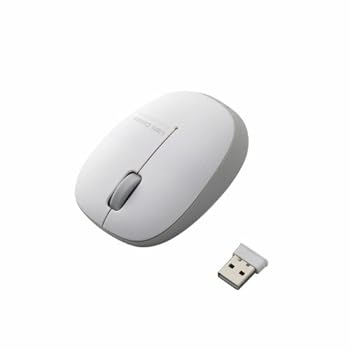 【中古】(6個まとめ売り) エレコム ワイヤレスBlueLEDマウス M-BL20DBSV