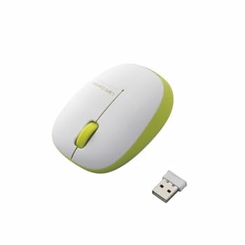 【中古】【未使用】(21個まとめ売り) エレコム ワイヤレスBlueLEDマウス M-BL20DBGN